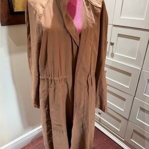 Elegant Tan Trench Coat for Women